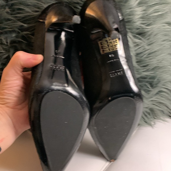 Boss Fur Pumps with Leather trim - Picture 7 of 12